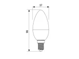 zarowka-led-e14-c30-3w-3000k-max-led-stan-nowy