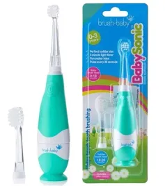 soniczna-szczoteczka-dla-dzieci-0-3-lat-brush-baby-babysonic-zielona