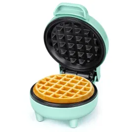 snailar-gofrownica-mini-550w-z-powloka-nieprzywierajaca-zielona