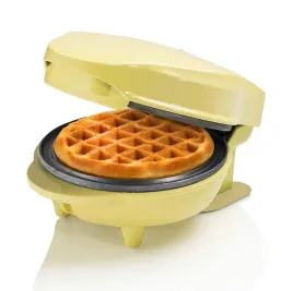 bestron-gofrownica-mini-retro-zolta-powloka-nieprzywierajaca