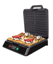 adler-gofrownica-1300w-metalowa-czarna-srebrna