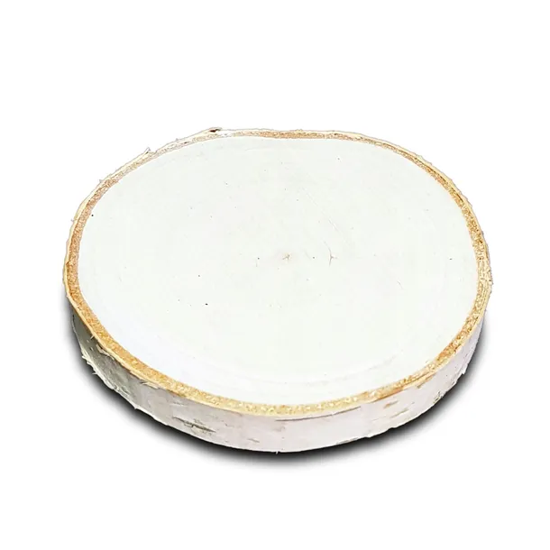 PLASTRY DREWNA BRZOZOWE Krążki Dwustronnie Szlifowane 6-7 cm
