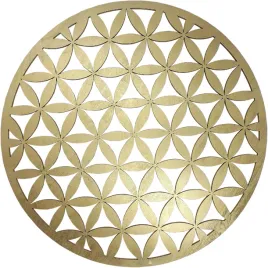 zloty-drewniany-panel-azurowy-kwiat-zycia-50cm