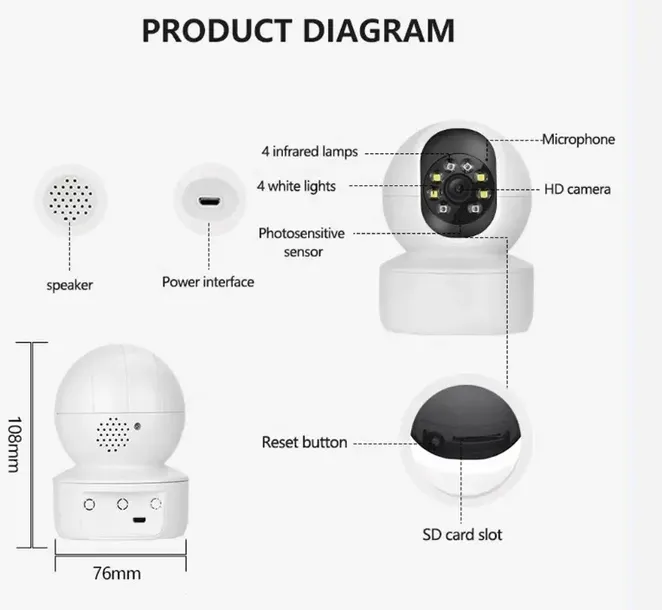 kamera-ip-2mp-wifi-stan-nowy