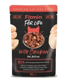 fitmin-for-life-cat-saszetka-fileciki-z-kurczakiem-w-sosie-dla-kociat-85g
