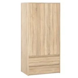 szafa-dab-sonoma-do-przedpokoju-sypialni-90cm-modulowa-z-2szufladami-2drzwi