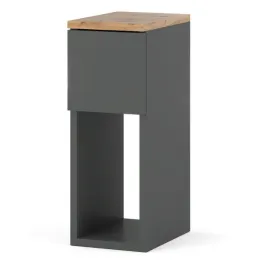 szafka-nocna-waska-szary-dab-wotan-20-cm-stolik-nocny-do-sypialni-loft