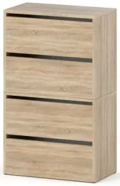szafka-na-buty-wysoka-dab-sonoma-60-cm-bez-siedziska-waska-regal-stojak
