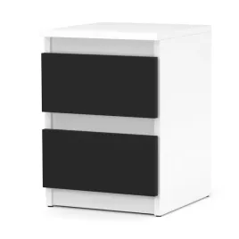 szafka-nocna-stolik-2-szuflady-biala-czarna-mat-stolik-rtv-30cm-do-sypialni