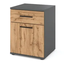 szafka-nocna-40-cm-szara-dab-wotan-1-szuflada-1-polka-stolik-nocny-loft