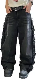 zewool-meskie-spodnie-baggy-jeansowe-y2k-hip-hop-luzne-oversize-czarne-xxl