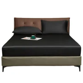 luofanfei-przescieradlo-satynowe-z-gumka-160x200-cm-gladkie-czarne-25-30-cm