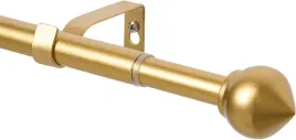 karnisz-zloty-regulowany-76-do-200-cm-z-koncowka-w-ksztalcie-stozka