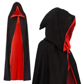 dwustronna-peleryna-wampira-plaszcz-z-kapturem-dla-dzieci-i-doroslych-130cm