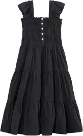 sukienka-letnia-dziewczeca-elegancka-z-bufiastymi-rekawami-11-12-lat-160-cm