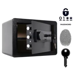 pancerny-domowy-sejf-biometryczny-na-odcisk-palca-25x35x25-cm-czarny