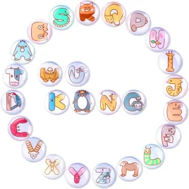magnesy-na-lodowke-zestaw-26-sztuki-okragle-30mm-z-literkami-motyw-zwierzat