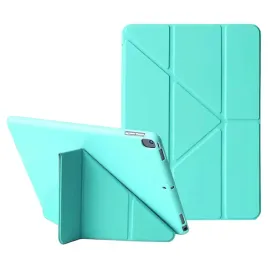 etui-ochronne-do-ipad-11-2021-klapka-origami-silikonowe-turkusowe