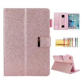 etui-ochronne-do-ipad-mini-6-2021-zamykane-portfel-brokatowe-rozowe