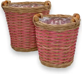 mijoma-zestaw-2-doniczek-rattanowych-brazowo-rozowe-uniwersalne