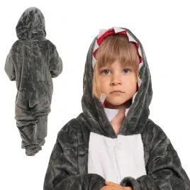 pizama-dla-dzieci-dziecieca-kigurumi-onesie-kostium-szary-rekin-125-135-cm