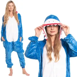 pizama-damska-kombinezon-kigurumi-onesie-kostium-niebieski-rekin-175-185-xl
