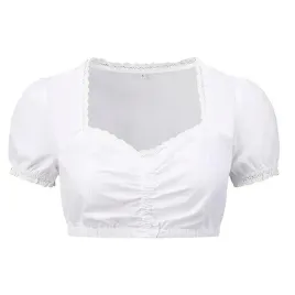 mayround-bluzka-damska-koszulka-krotki-rekaw-tradycyjny-styl-biala-xl
