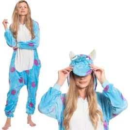 pizama-damska-kombinezon-kigurumi-onesie-stroj-sulivan-niebieski-165-175-l