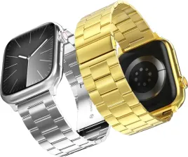 pasek-do-apple-watch-stal-regulowany-42-49-mm-srebrny-zloty-2-sztuki