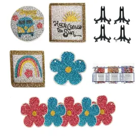 drewniana-dekoracja-diy-malowanie-diamentami-9-szt-kwiatki-i-auto