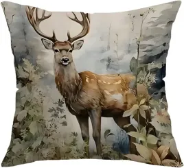 swiateczna-poszewka-na-poduszke-z-reniferem-bawelniana-45x45-cm