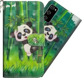 etui-ochronne-z-klapka-do-samsung-galaxy-s21-plus-panda-zielone