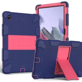 etui-do-samsung-galaxy-tab-a8-10-5-z-podstawka-granatowo-rozowe