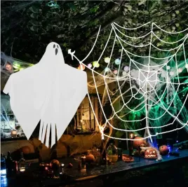 wiszaca-dekoracja-halloweenowa-duch-21x27cm-i-pajeczyna-48-cm