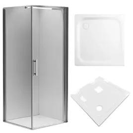 kabina-prysznicowa-lazienkowa-uchylna-kwadratowa-chrom-z-brodzikiem-100x100