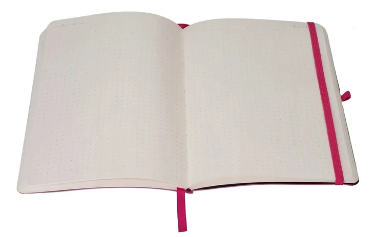 notes-impresja-a5-kropki-rozowy-szerokosc-produktu-14-cm