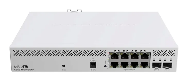 switch-mikrotik-routerboard-css610-8p-2s-in-waga-z-opakowaniem-2-kg