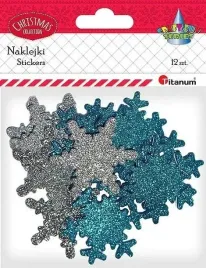 naklejki-piankowe-brokatowe-sniezynki-mix-12szt
