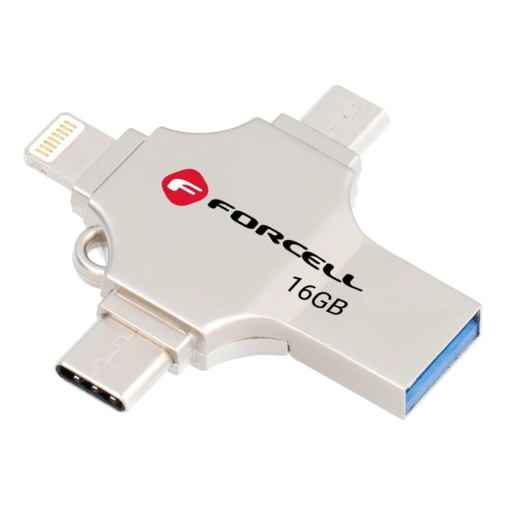 pendrive-16gb-usb-3-2-gen-1-usb-a-usb-c-lightning-micro-usb-forcell-stan-nowy