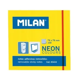 karteczki-samoprzylepne-76x76-neon-zolte-milan