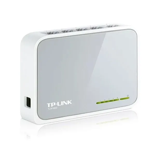 switch-tp-link-sf1005d-l2-5x10-100-desktop-waga-z-opakowaniem-0-19-kg-stan-nowy