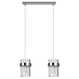 lampa-wiszaca-vetro-chrom-2xe14