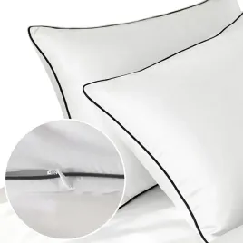 poszewka-bambusowa-50x60-biala-czarna-z-biza-premium-jednobarwna