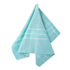 scierka-kuchenna-45x65-fair-mietowa-kratka-bawelniana
