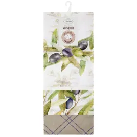 komplet-scierek-kuchennych-3szt-50x75-olive-zielona-biala-liscie-oliwki