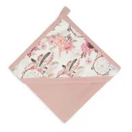 okrycie-kapielowe-85x85-muslin-rozowe-recznik-z-kapturkiem
