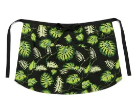 zapaska-fartuch-kuchenny-50x60-czarna-palmy-liscie-monstery-zielone