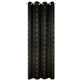 zaslona-135x250-abella-czarna-zlota-gotowa-na-przelotkach-blackout