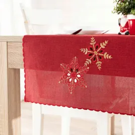 blyszczace-sniezynki-bieznik-z-haftem-40x140cm-kolor-czerwony
