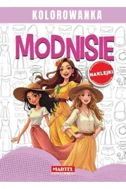 modnisie-kolorowanka-z-naklejkami-praca-zbiorowa